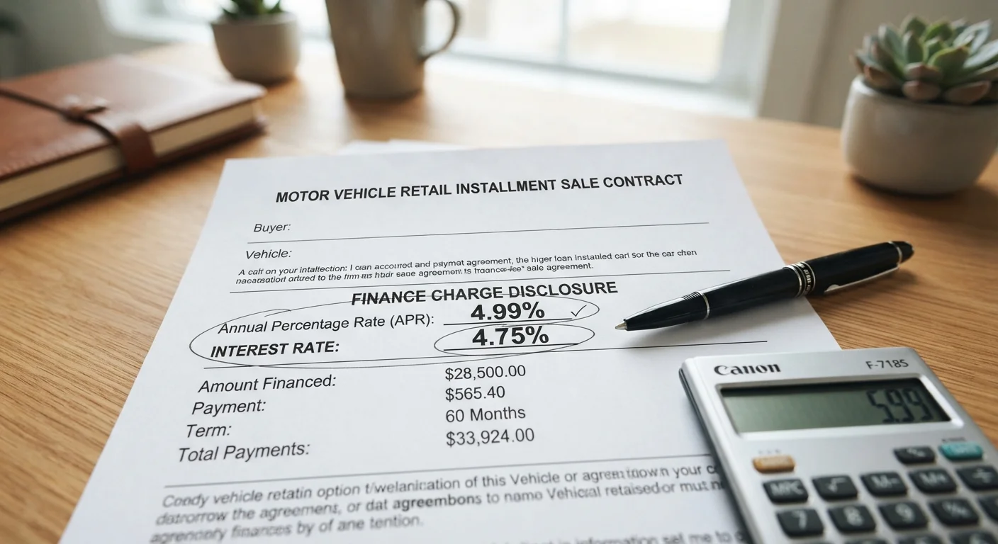 APR vs. Interest Rate: What the Difference Actually Costs You