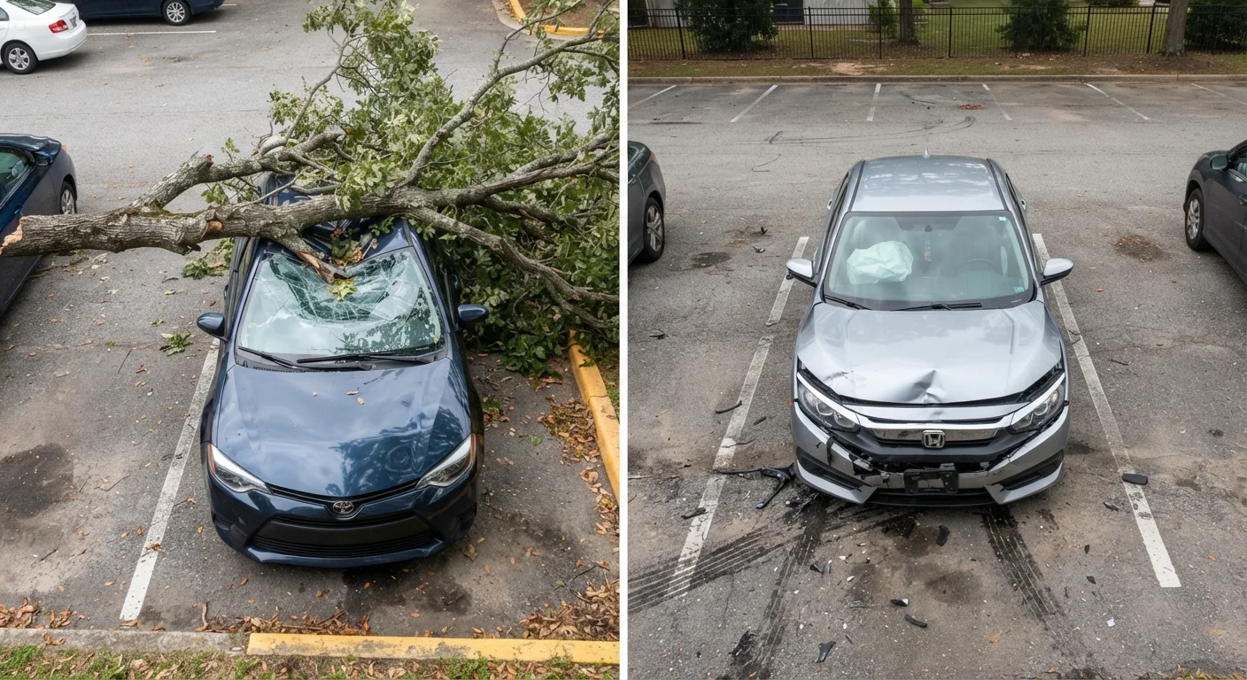 Comprehensive vs. Collision Coverage: What Each One Actually Protects