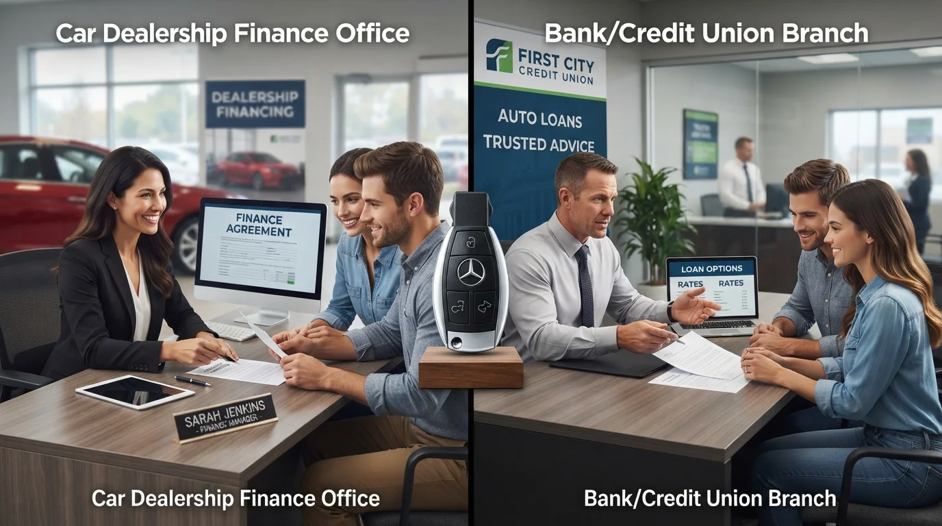 Dealer Financing vs. Bank or Credit Union Loans