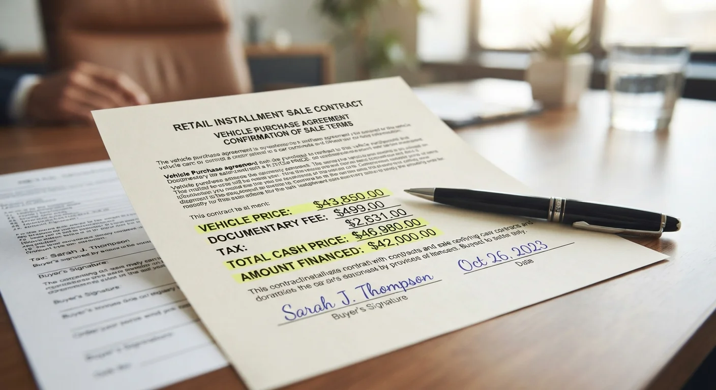 Dealer Holdback, Market Adjustment, and Doc Fees: A Glossary for Negotiators