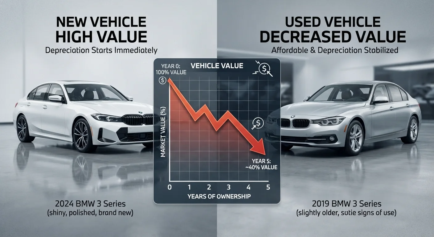 Depreciation: The Hidden Cost That Separates New from Used