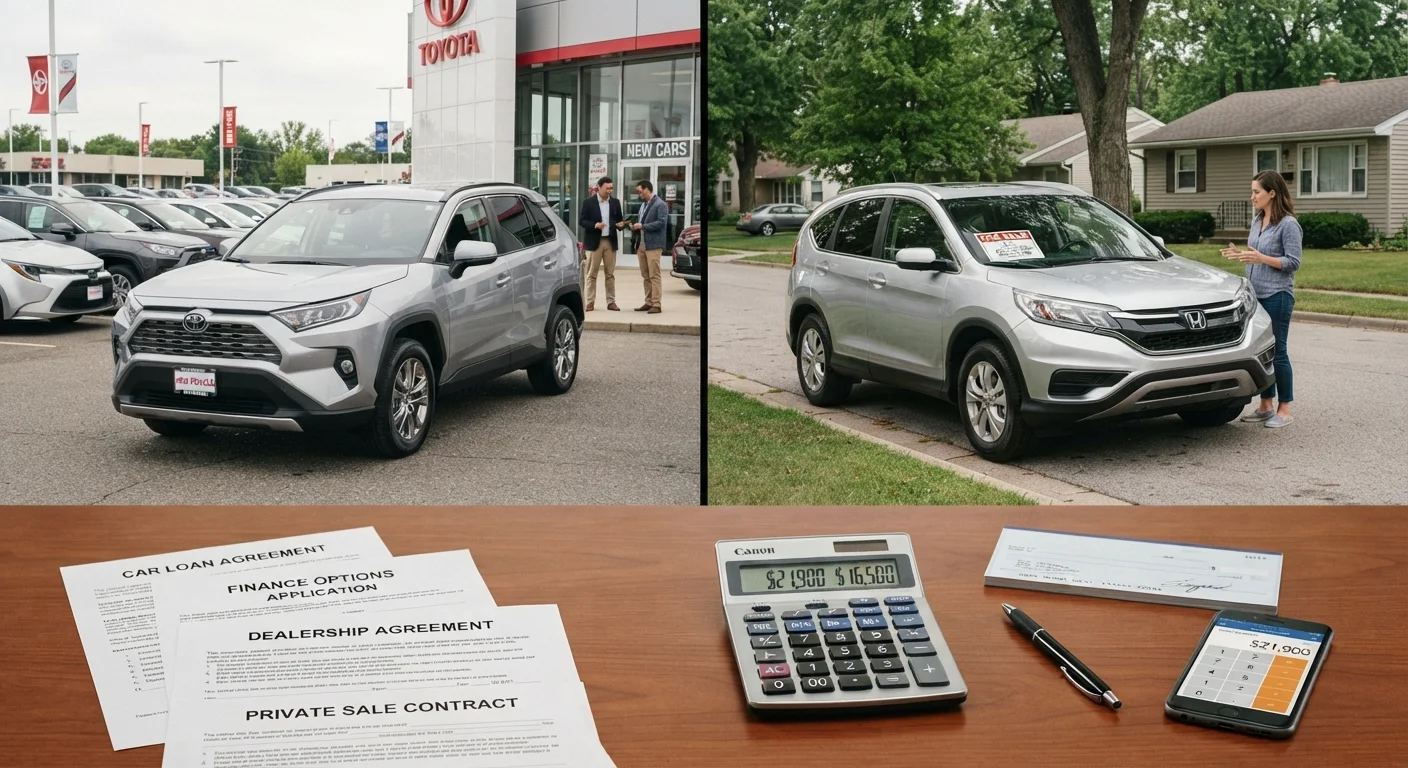 Financing a New Car vs. a Used Car: What Changes
