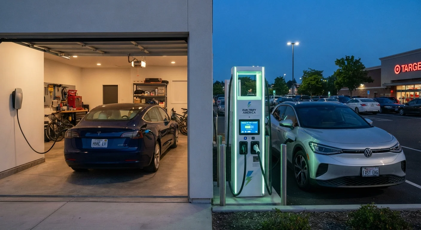 Home Charging vs Public Charging: Which Works for Your Lifestyle?