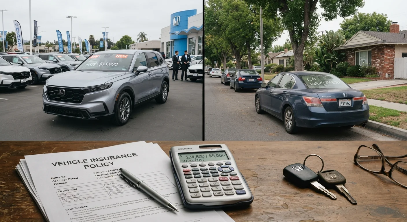 Insurance Costs for New vs Used Vehicles