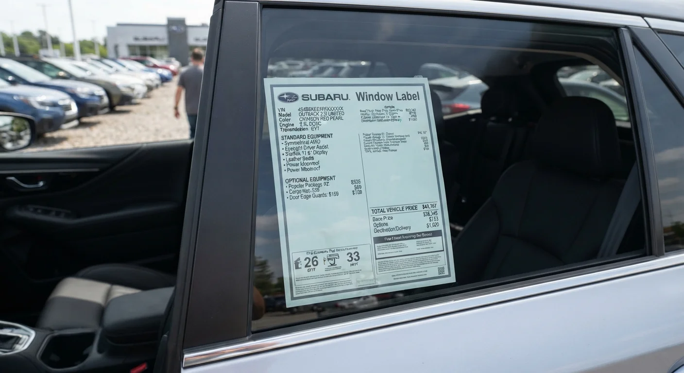 MSRP Explained: What the Sticker Price Actually Represents