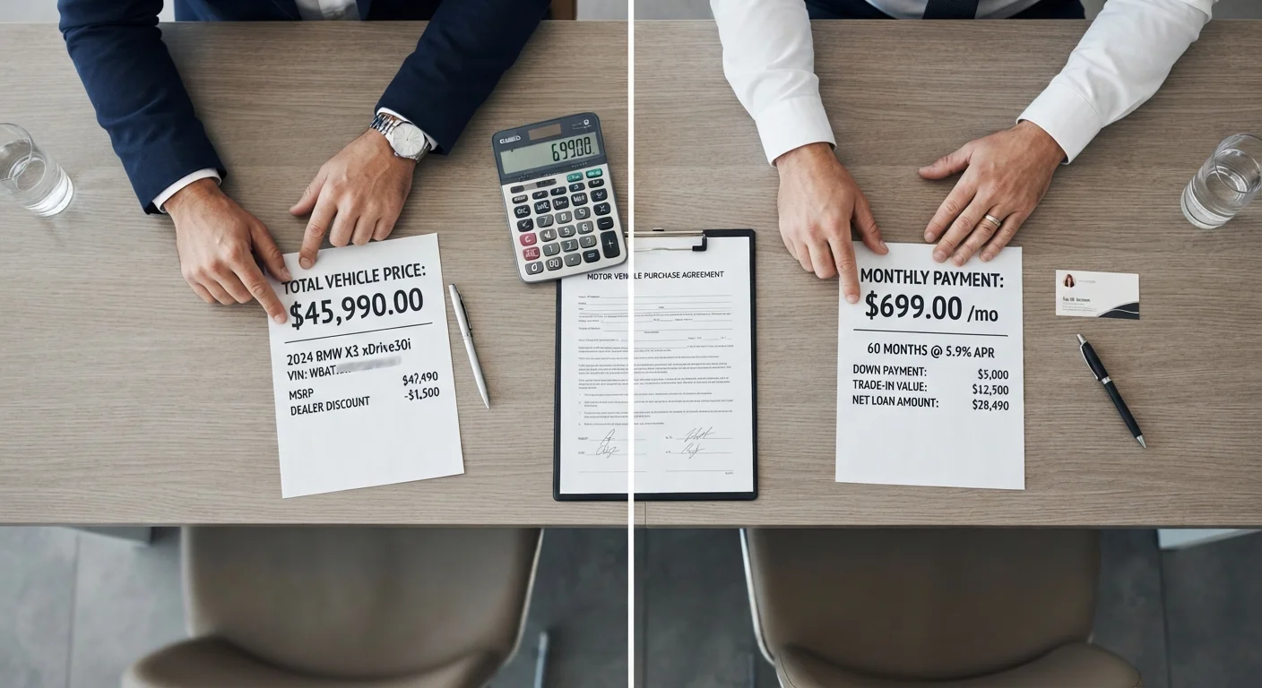 Negotiating the Price vs. Negotiating the Payment — Why They're Different Conversations