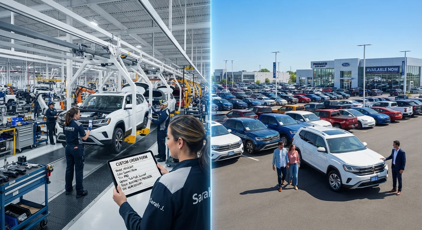 Ordering vs. Buying Off the Lot: How Each Path Works