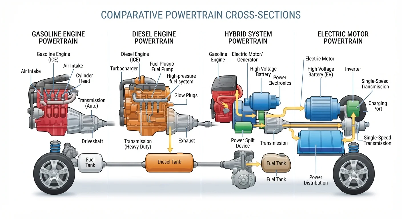 Powertrain Types: The Complete Guide for Car Buyers