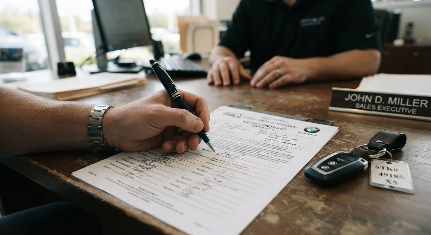 Questions Worth Asking Before You Sign a New Car Contract