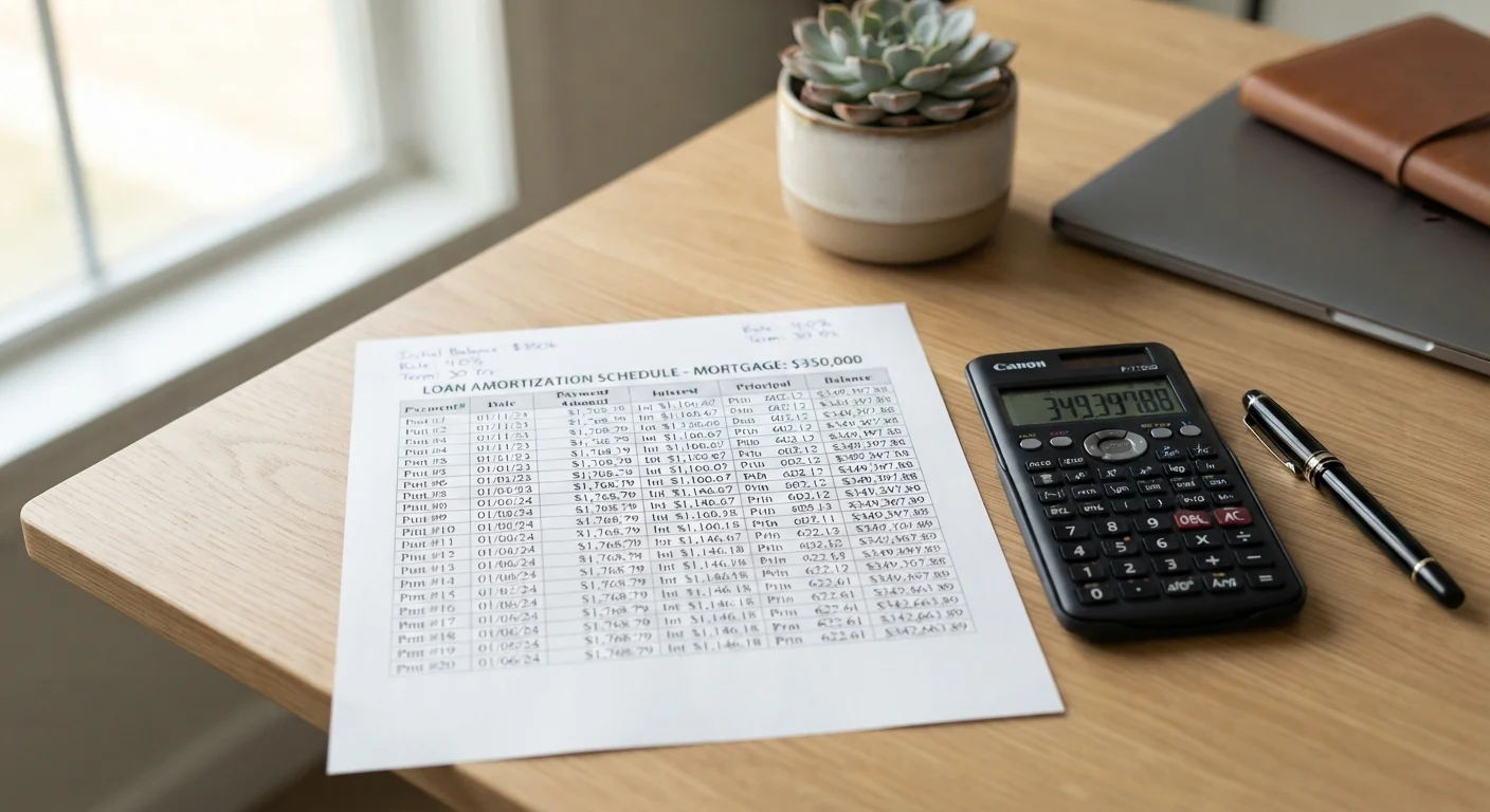 Reading an Amortisation Schedule Without the Headache