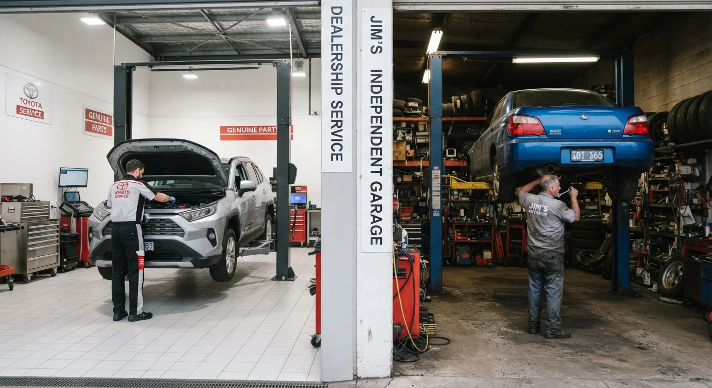 Servicing Costs: What Independent Garages and Dealerships Actually Charge