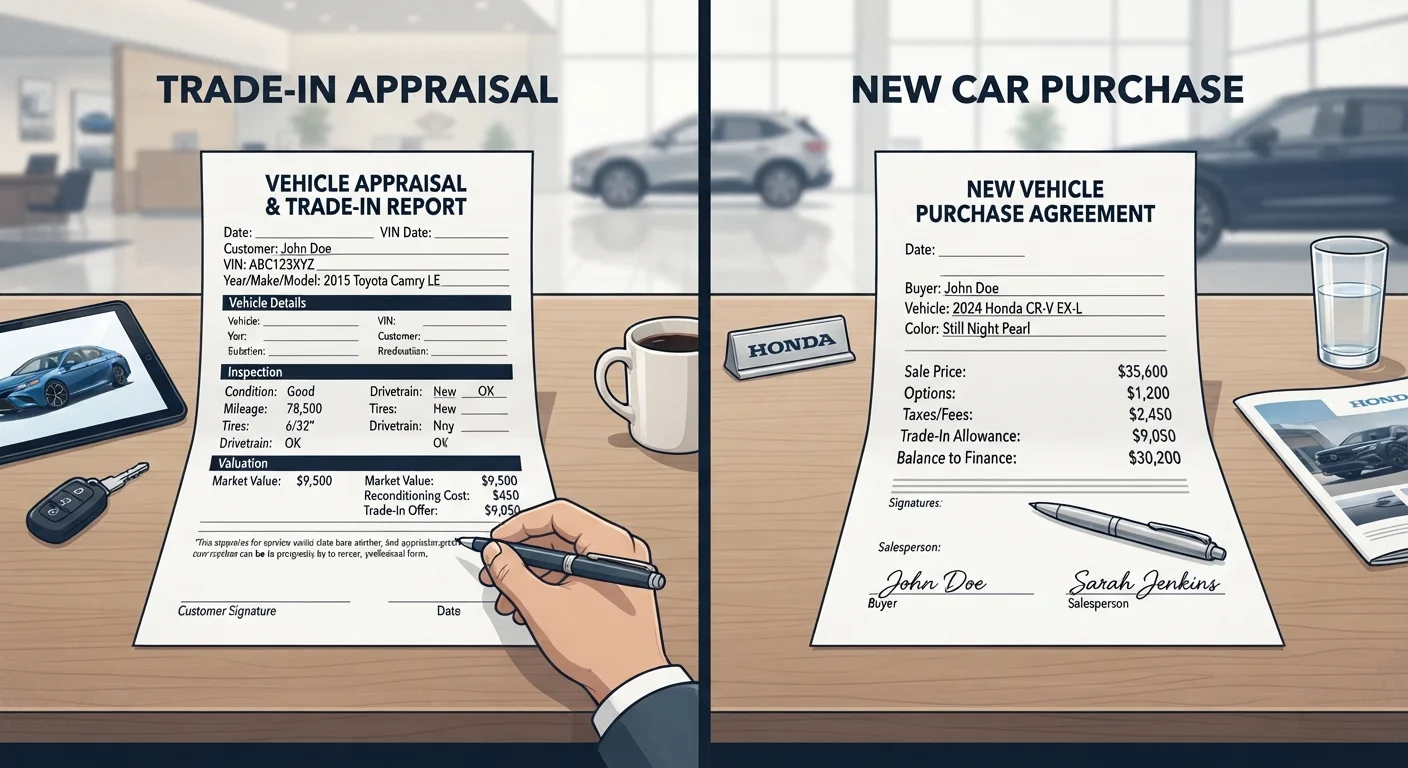 Trade-In and New Car: Keeping the Two Negotiations Separate