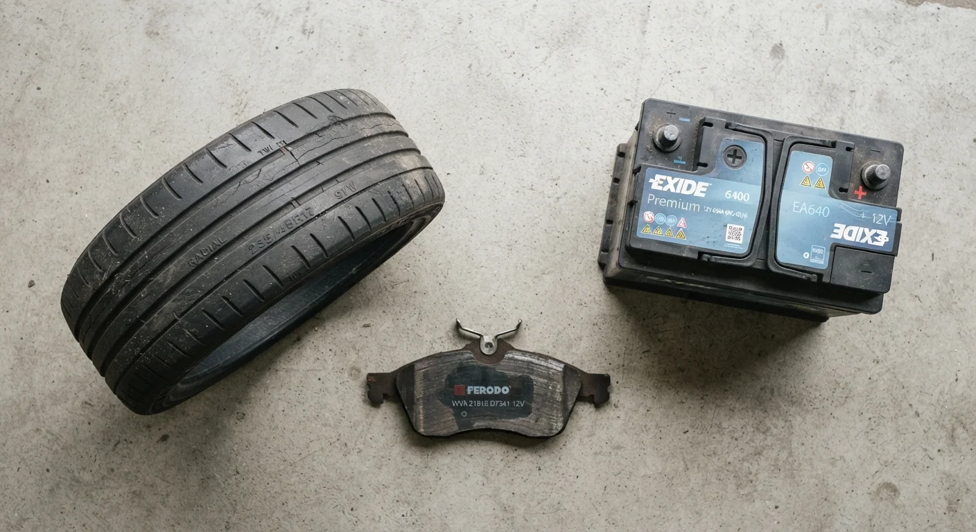 Tyres, Brakes, and Batteries: Planning for the Parts That Always Need Replacing