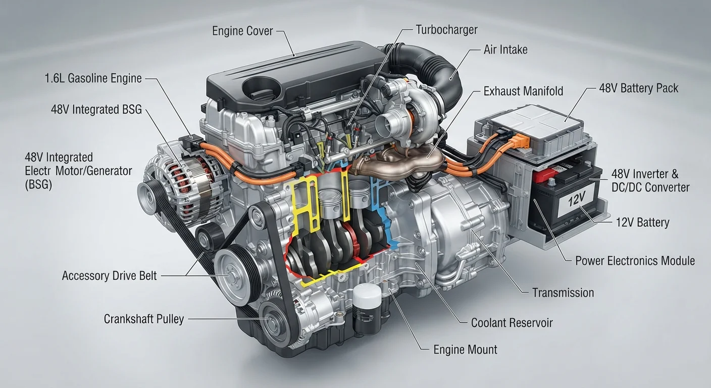 What a Mild Hybrid Actually Does — and What It Doesn't
