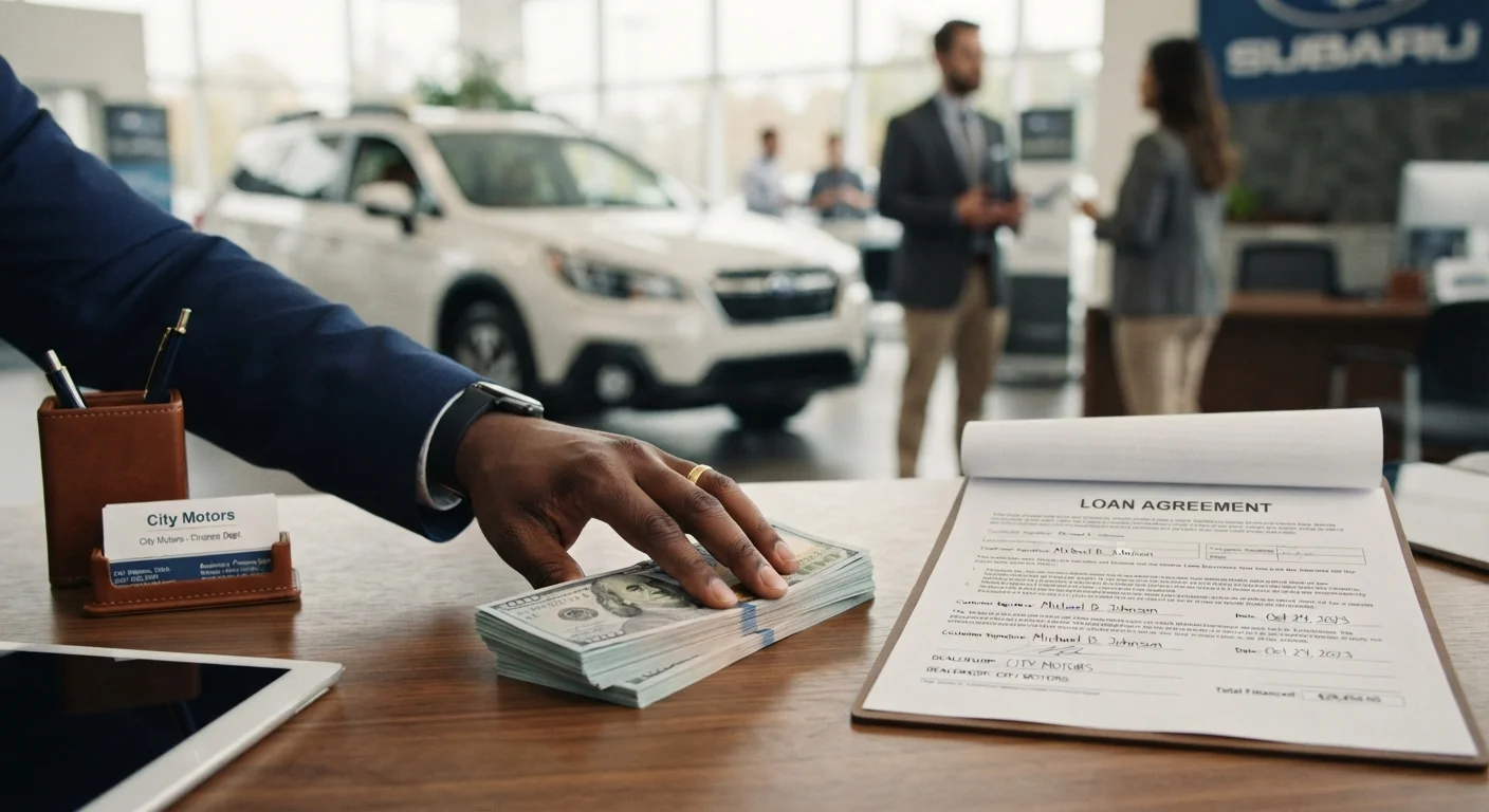 What Your Down Payment Actually Does to a Car Loan