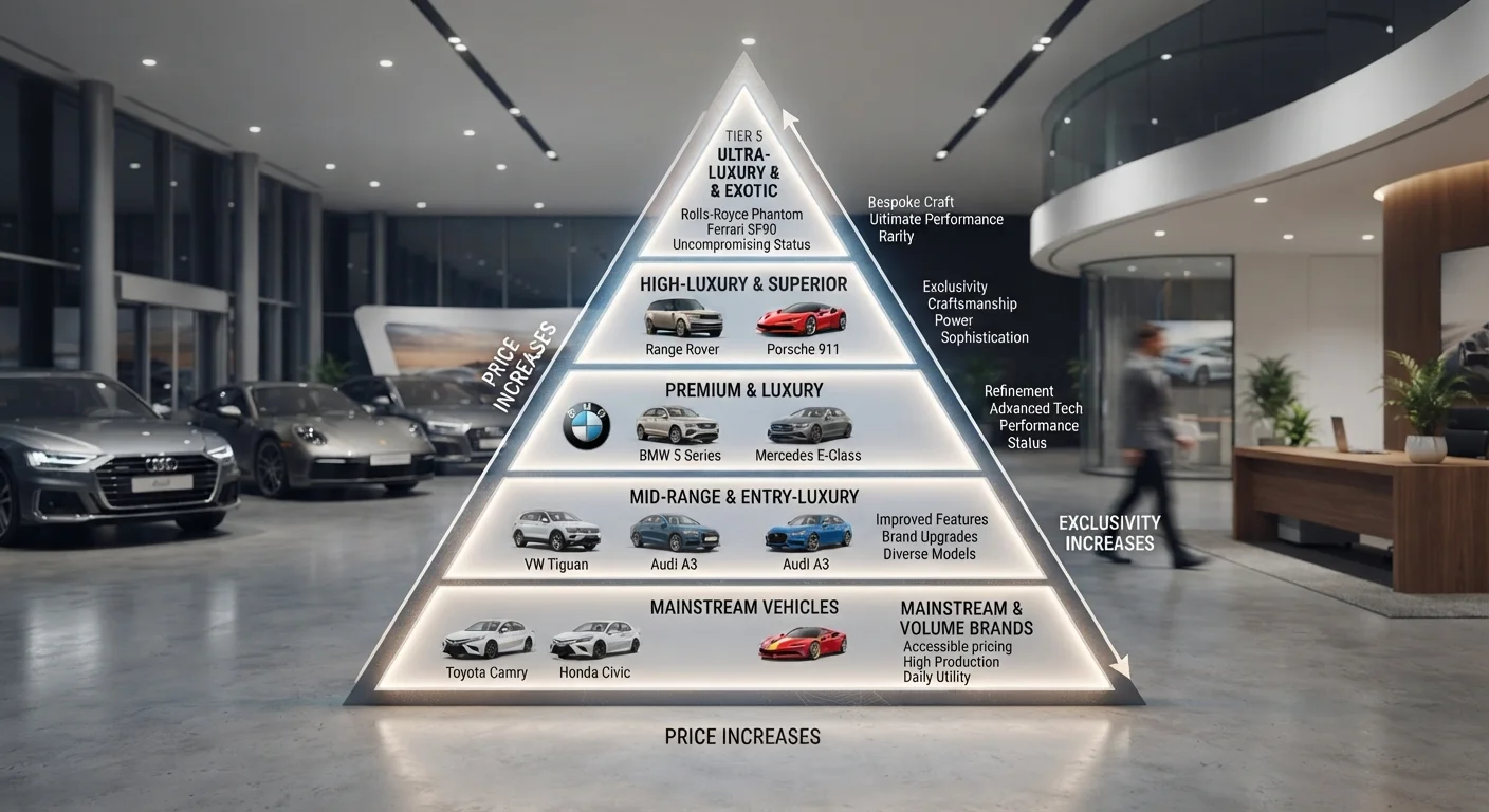 Where Luxury Fits in the Vehicle Segment Map